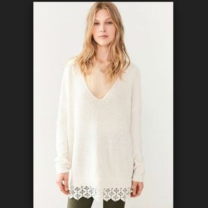 Urban Outfitters cream sweater